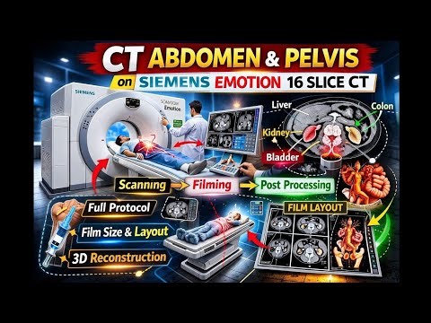 CT Abdomen Pelvis Filming | Emotion Siemens CT Scanning & Image Filming