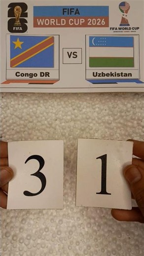 Congo DR vs Uzbekistan Fulltime (3-1) #rdcongo #uzbekistan #worldcup2026