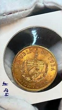 Cuba 10 Pesos Gold Coin Review