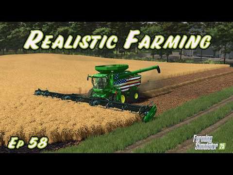 Best Winter Barley Harvest Yet? 🌾🔥 (Ep 58) | FS25 Realistic Farming 🚜