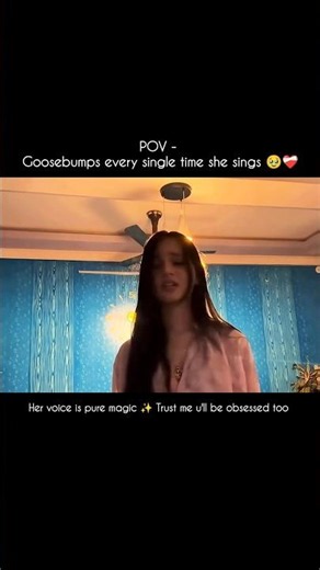 Her voice ❤️‍🩹 🫠 my current obsession credit - vedika #beautifulvoice #songcover #song#yoitubeshorts