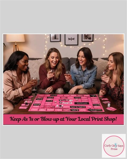 💖 Grab your girls and let the games begin! 🎉 Introducing the Galentine's Day Game: the ultimate Burn Book Board Game for a spicy girls' night in! 🎲❤️ Unleash laughter, fun, and a dash of friendly competition as you dive into hilarious questions and challenges designed to spark joy and build unforgettable memories. Perfect for cozy nights and special celebrations, making your Galentine's Day unforgettable! Don't miss out—download your copy now and get ready for an epic night! 🛍️✨ #GalentinesD