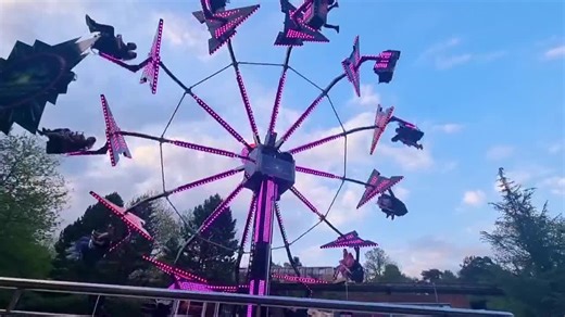 Funk n Fly - Pws Rides Super Trooper @officialaltontowers#pws #supertrooper #funfair #foryoupage #fypシ #scream #omg #altontowers #uk