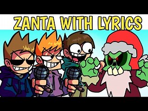 Friday Night Funkin'- ZANTA WITH LYRICS!!