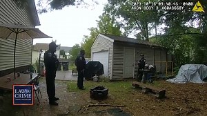 Thirty-three-year-old William Mozingo was arrested after he allegedly held a 23-year-old woman against her will for four days inside a garage in Akron, Ohio. Bodycam video shows officers finding the woman and helping her to safety on Oct. 16. Mozingo was taken to jail on kidnapping and other charges. He has reportedly been arrested and convicted in several other kidnapping cases. The woman was taken to a local hospital for her non-life threatening injuries. | Law&Crime
