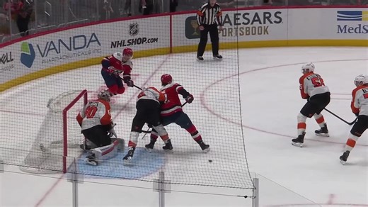 PHI@WSH: Sandin scores goal against Dan Vladar