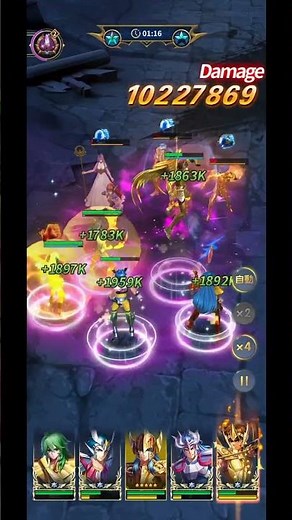 [Saint Seiya: Legend of Justice] 40-52-4 Walkthrough [Legend of Justice] #shorts