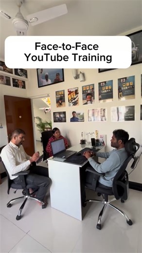 Make Your Own Creation on Instagram: "Face-to-face training, #success #youtube #masterclass #reels #shorts"