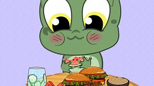 动画，作者：小青蛙 Kvaka 吃泡菜