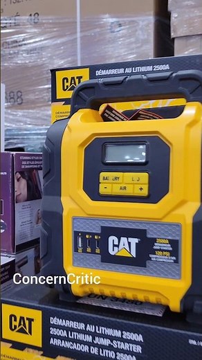 CAT 2500A Jump-Starter at Costco