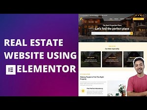 How to create a Real Estate website using Elementor