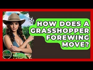 How Does A Grasshopper Forewing Move? - Reptilian Wonders