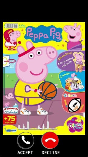 Peppa pig Calling 👑✨ Me from my home #peppapig #peppa #calling #prankcall #viral #shorts