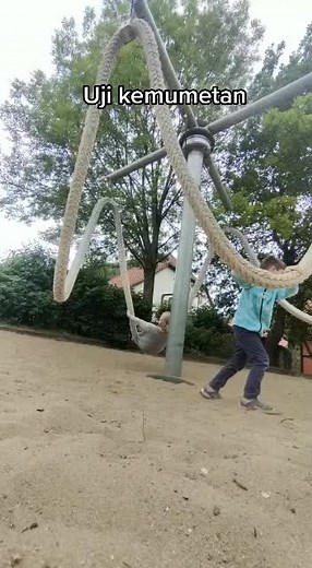 Fun Playground Activities on a Multi-Person Swing Set