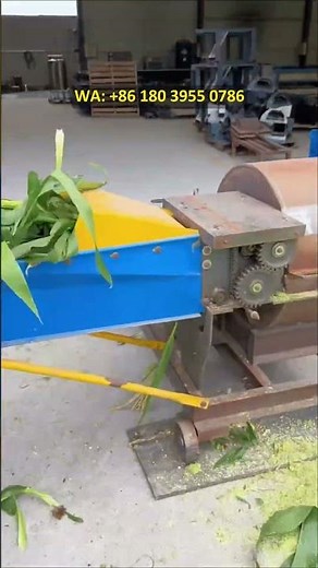 Forage pulping machine, silage and hay pulping equipment, machine testing video #machine