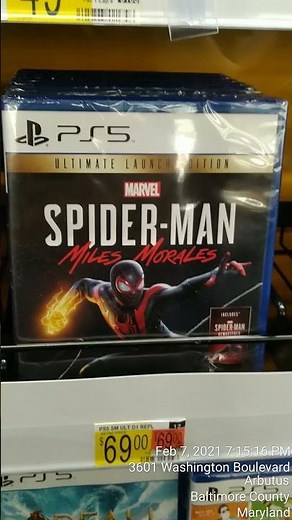 PS5 Games at Walmart February (2021)