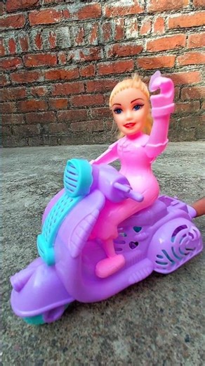 Remote Control Scooter Girl & Road Roller Toy Unboxing + Working Demo