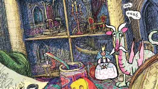 In a 'Still Life' painting nothing moves — but, wait! Was that a dragon?