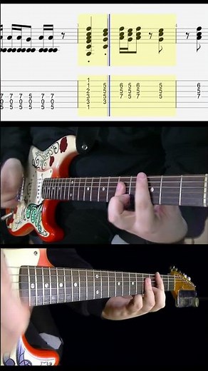 Guitar Tab Helpless by John Mayer #guitarriffs #johnmayer #guitartabs #stratocaster #meters