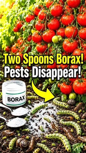Two Spoons of Borax Eliminate ANY Garden Pest Forever: The Hidden Trick!