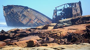 Inside apocalyptic shipwreck beach dubbed the ‘land God made in anger’