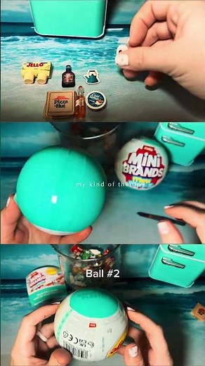 POV: You Can’t Stop Opening Mini Brands Fill The Fridge 😂