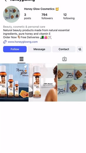 🚨 OFFICIAL SCAM WARNING 🚨 PLEASE READ & SHARE We have received multiple complaints from customers who were scammed by individuals impersonating our brand using the fake website: Website ❌ honeyglowng.com Email ❌ honeyglowng@gmail.com Instagram ❌honeyglowng ❌ Phone numbers: • 234 808 060 9766 • 234 802 439 7965 📍 Claiming to operate from Lagos, Nigeria ⚠️ THIS WEBSITE AND THESE CONTACTS ARE NOT ASSOCIATED WITH US IN ANY WAY. ⸻ ✅ OUR ONLY OFFICIAL & CONFIRMED WEBSITE 🌐 www.Honeyglowbeautyworld