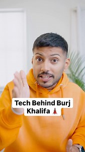How to play a video on the Burj Khalifa? #dubai #burjkhalifadubai #tech | Tech Burner