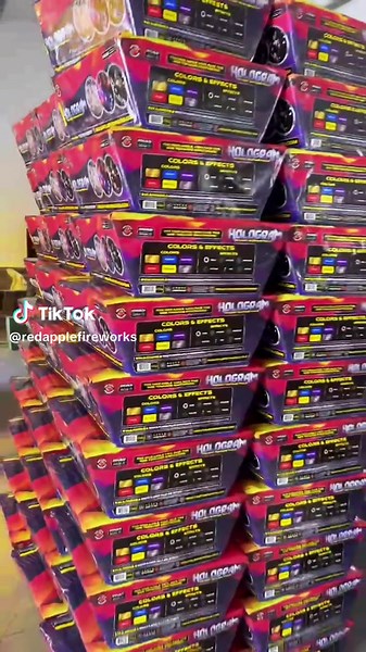 Introducing Hologram® 100 Shot Barrage Finale™ Fireworks