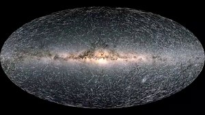 Milky Way: 1.6 million year time-lapse revealed