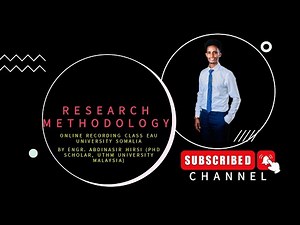 Literature Review Research Methodology - Part I