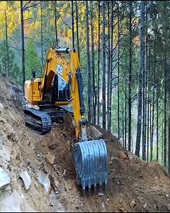 Extreme Mountain Road Construction!! Unleashing Excavator Power in High-Risk Terrain - Trackhoe JCB | Ideas Hermosa