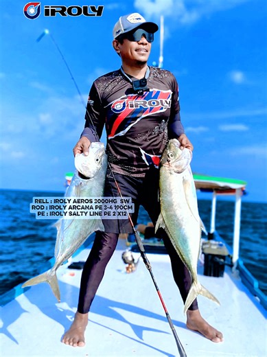 gaya ketampanan @Iroly Fishing