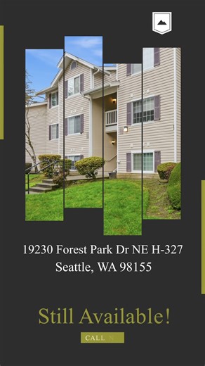 🏡✨ 𝗦𝗧𝗜𝗟𝗟 𝗔𝗩𝗔𝗜𝗟𝗔𝗕𝗟𝗘! ✨🏡 Experience the perfect blend of natural serenity and urban convenience in this top-floor Lake Forest Park retreat! 🌲🌆 Enjoy peaceful surroundings while staying close to everything you need. 🛏 2 Bedrooms 🛁 2 Bathrooms 📏 910 Sq Ft Whether you're looking for your first home, downsizing, or investing — this one checks all the boxes! 📲 Call listing agent Adam D. at (425) 446-0726 to schedule your private tour today. 🔗 View more details: www.alpinegroup.ho