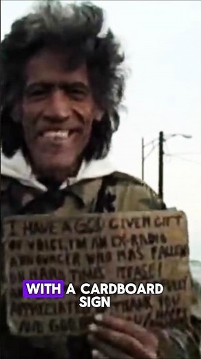 Homeless Man with Incredible Voice Gets Life-Changing Second Chance 😲🎤