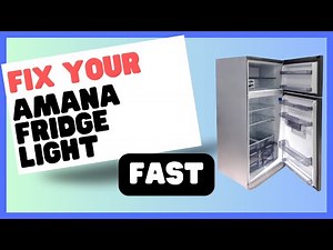 Amana Fridge Light Out? Troubleshoot in Minutes