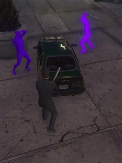Alien beating #gta