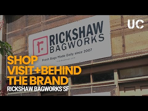 Shop Visit + Behind the Brand Special: Rickshaw Bagworks