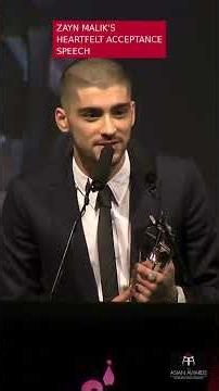 Show Zayn Malik speech #Shorts