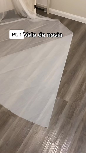 Cómo hacer un velo de novia paso a paso