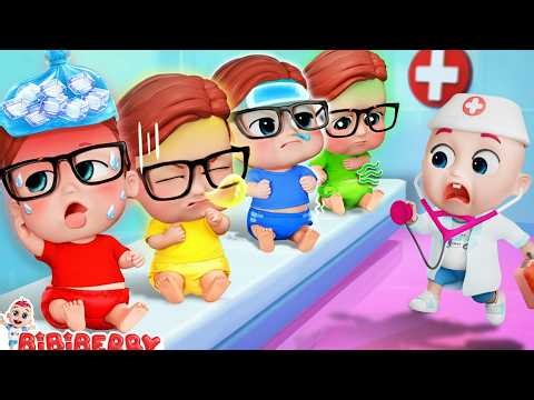 Doctor Check Up Song | Take Care of Sick Babies | BiBiBerry | Kids Songs & Nursery Rhymes