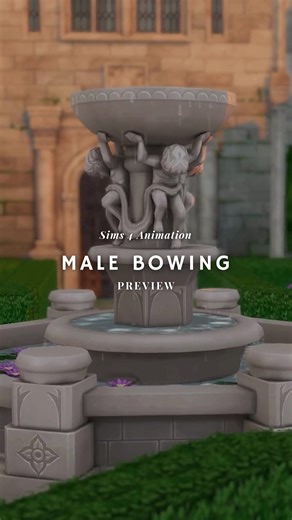 Sims 4 animation | Male Bowing This animation is available for free on my Patreon (same username) 🤭 #sims4 #sims4animations #sims4animation #thesims4 #simstok