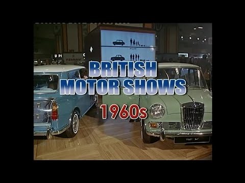 BRITISH MOTOR SHOWS 1960's