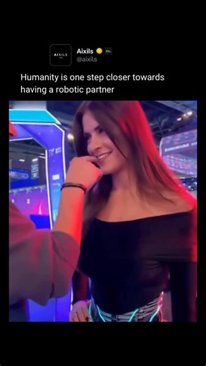 AI / Technology on Instagram: "AI-powered robots are now capable of holding conversations, expressing emotions, and even forming attachments. What once sounded like science fiction, robotic partner is becoming a reality. The line between machine and companion is blurring fast… and it’s raising questions about the future of love itself. Love AI and Robotics? Follow @aixils Now! #ai #viral #technology #robotics"