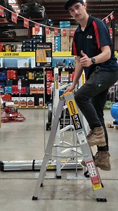 The new GORILLA Aluminium Stick Ladders are now in-store! Available in 3 and 4 steps, they're compact and easy to expand and store away.  Lightweight  Easy to pack  Strap to keep closed  Perfect for any enclosed space! Gorilla Ladders Australia #GorillaLadders #AluminiumLadders #LightweightLadder #CompactDesign #HomeImprovement #DIYProjects #EasyToStore #ExpandableLadder #HomeEssentials #StepLadder #SafetyFirst #EnclosedSpaces  | Total Tools Lake Haven | Facebook