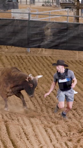 Dude Perfect on Instagram: "TY RODE A BULL 🤯🐂 Our new video is LIVE on YouTube! It’s by far, our most dangerous video yet 🫣 Link in bio!"