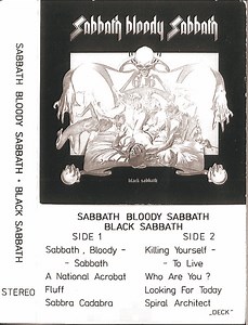 Black Sabbath - Sabbath Bloody Sabbath