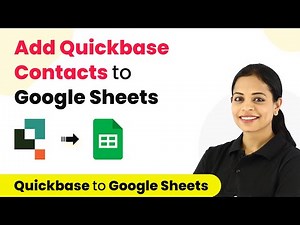 How to Add Quickbase Contacts to Google Sheets - Quickbase Google Sheets Integration