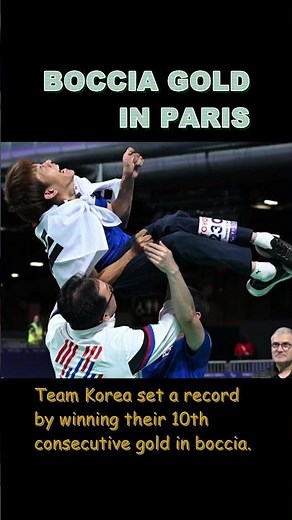 Legendary boccia player Jeong Ho-won wins gold at Paris Paralympic Games