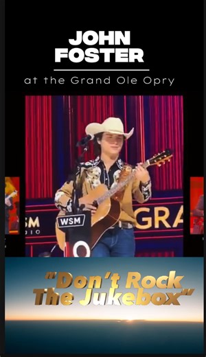John Foster lights up the Grand Ole Opry stage with a classic hit by Alan Jackson #JohnFoster #GrandOleOpry #CountryMusic #AlanJackson #LiveCountry #CountryStar #NashvilleSound #CountryVibes #RealCountry #OpryMoments #CountryMusicLovers #fblifestyle | Inahid Angagan Manuel